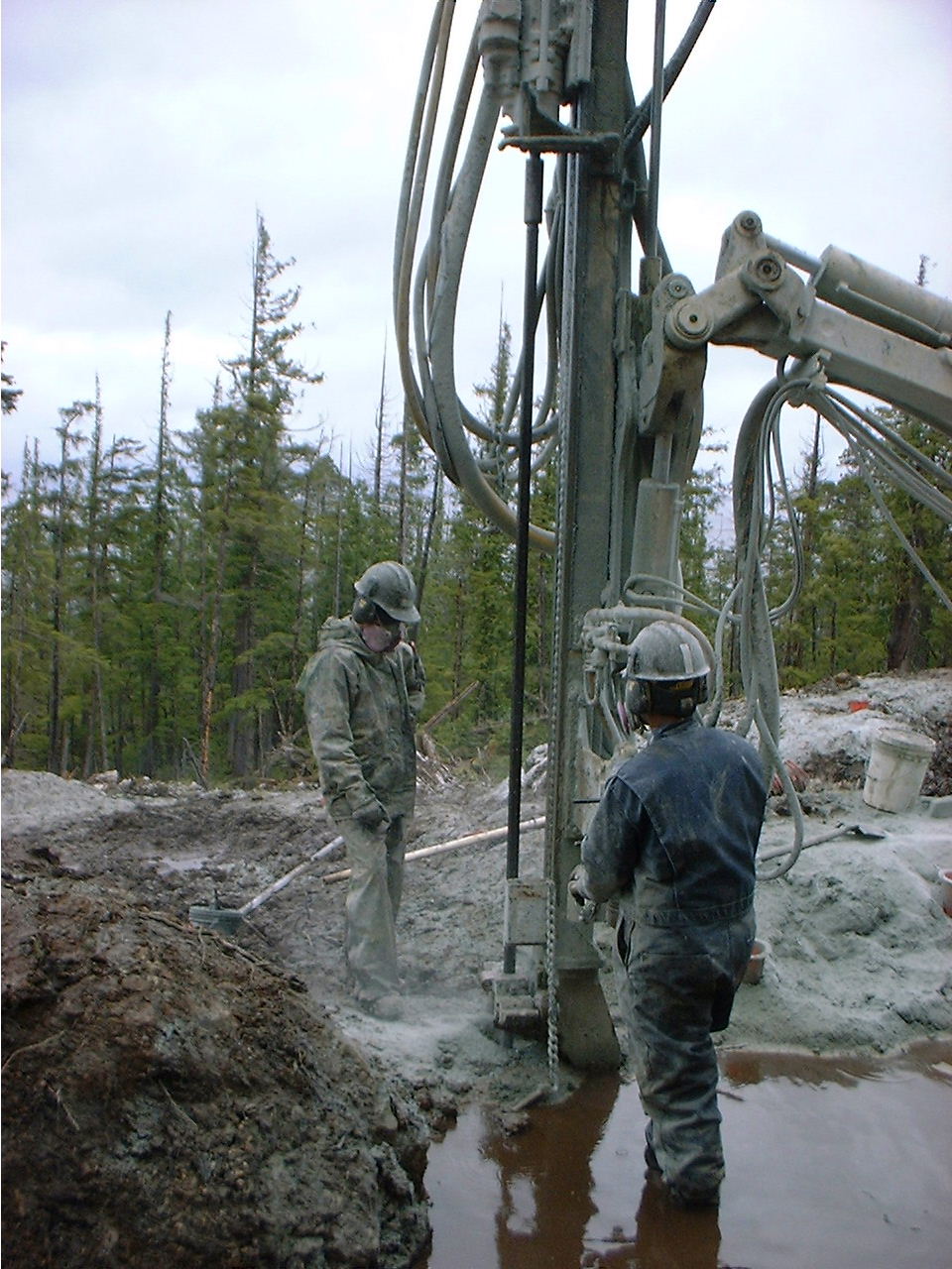 061401 Drilling Ramirez & Turner 6+120 01.JPG