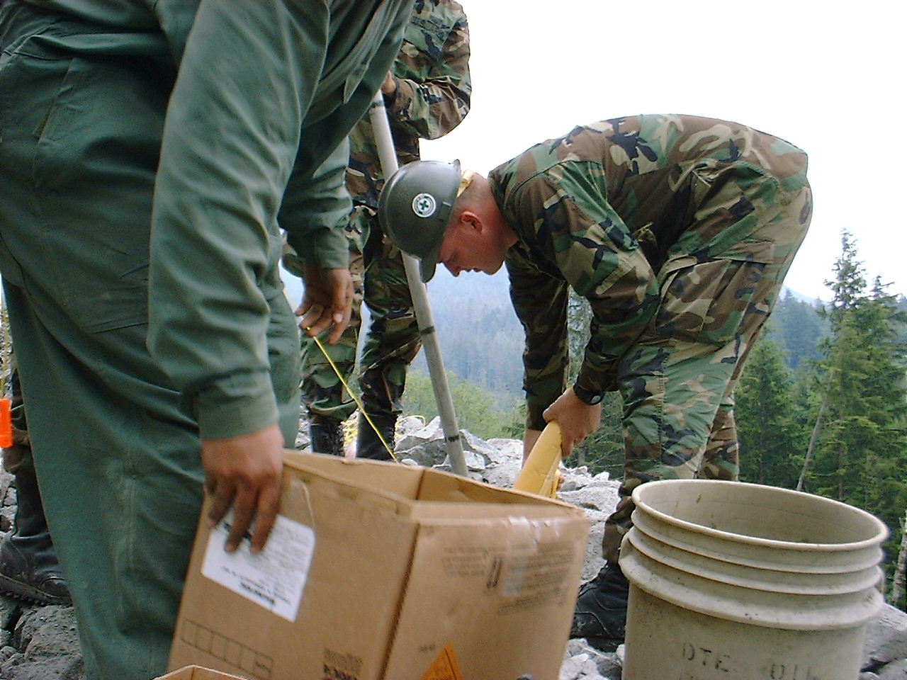 070701 EO2 Borst Loading holes.JPG